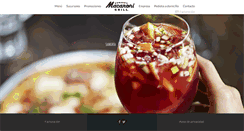 Desktop Screenshot of macaronigrill.com.mx